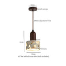 GobekUsa Green Marble LED Pendant Light - Modern Nordic Interior Lighting Fixture