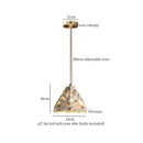 GobekUsa Green Marble LED Pendant Light - Modern Nordic Interior Lighting Fixture