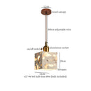GobekUsa Green Marble LED Pendant Light - Modern Nordic Interior Lighting Fixture