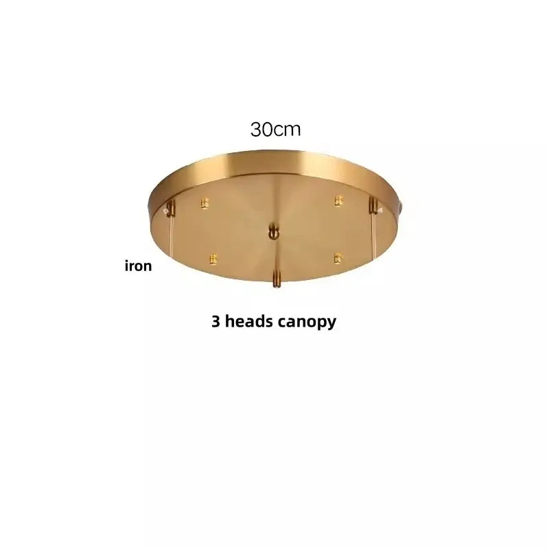 GobekUsa Crystal Glass LED Pendant Lamp with Adjustable Copper Socket for Modern Luxury Décor, photo 8 of 26