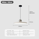 GobekUsa Cream Wind Saucer LED Pendant Light for Interior Illumination