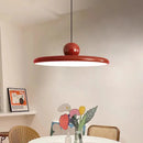 GobekUsa Cream Wind Saucer LED Pendant Light for Interior Illumination