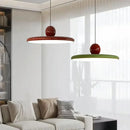 GobekUsa Cream Wind Saucer LED Pendant Light for Interior Illumination
