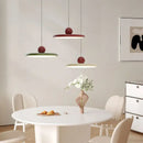 GobekUsa Cream Wind Saucer LED Pendant Light for Interior Illumination