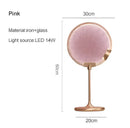 GobekUsa Brass Pendant Light: Minimalist Glass Round Loft Lamp for Cafe & Bar