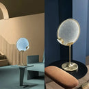 GobekUsa Brass Pendant Light: Minimalist Glass Round Loft Lamp for Cafe & Bar