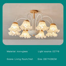 GobekUsa 2024 Modern Green White Chandelier Ceiling Hanging Lamp for Living Room Dining Bedroom