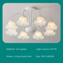 GobekUsa 2024 Modern Green White Chandelier Ceiling Hanging Lamp for Living Room Dining Bedroom