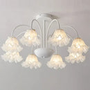 GobekUsa 2024 Modern Green White Chandelier Ceiling Hanging Lamp for Living Room Dining Bedroom