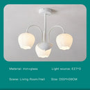 GobekUsa 2024 Modern Green White Chandelier Ceiling Hanging Lamp for Living Room Dining Bedroom