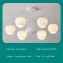 GobekUsa 2024 Modern Green White Chandelier Ceiling Hanging Lamp for Living Room Dining Bedroom