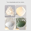 GobekUsa 2024 Modern Green White Chandelier Ceiling Hanging Lamp for Living Room Dining Bedroom