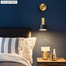 GobekUsa Modern Grenade Shaped Wall Lamp - Metallic Single Bedside Lighting Fixture