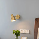 GobekUsa Modern Grenade Shaped Wall Lamp - Metallic Single Bedside Lighting Fixture