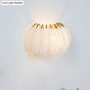 GobekUsa Modern Grey and White Sconce Light with Feather Detail for Parlor Wall
