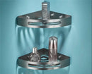 GobekUsa Grey Bathroom Accessories Set: Paper Holder, Corner Shelf, Towel Rack, Toilet Brush Holder, Towel Holder