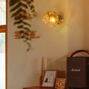 GobekUsa Grey Glass LED Wall Lamp for Home Decor and Lighting