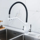 GobekUsa Gun Gray Kitchen Faucet Drinking Pure Water Tap Hot Cold Dual Handle