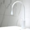 GobekUsa Gun Grey Brass Basin Faucet Hot Cold Kitchen Sink Water Crane Swivel
