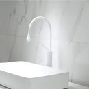 GobekUsa Gun Grey Brass Basin Faucet Hot Cold Kitchen Sink Water Crane Swivel
