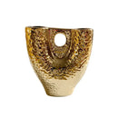 GobekUsa Gold Vase with Hollow Branches - Ceramic Home Decor Accessory