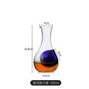 Modern hamster nest crystal glass wine decanter set dining room by Decorbites