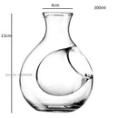Modern hamster nest crystal glass wine decanter set dining room by Decorbites