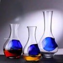 Modern hamster nest crystal glass wine decanter set dining room by Decorbites