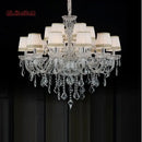 GobekUsa Hand Blown Crystal Chandelier Light Modern Large Cristal Lustre
