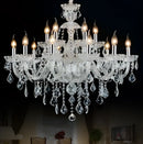 GobekUsa Hand Blown Crystal Chandelier Light Modern Large Cristal Lustre