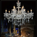 GobekUsa Hand Blown Crystal Chandelier Light Modern Large Cristal Lustre