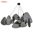 GobekUsa Hand Made Rattan Art Pendant Chandelier for Modern Living Room, Dining Room, Bedroom.
