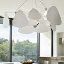 GobekUsa Hand Made Rattan Art Pendant Chandelier for Modern Living Room, Dining Room, Bedroom.