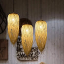 GobekUsa Bamboo Pendant Lights: Nordic Dining Room LED Hanging Lamps Loft Style Decor