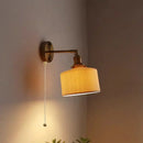 Modern herringbone ceramic copper led sconce wall lamp for bedroom by Decorbites
