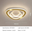 GobekUsa Gold Luxury LED Ceiling Chandelier for Modern Living Rooms, Bedrooms, and Kitchens