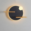 GobekUsa LED Bedside Shelf Wall Lamp with USB Charger - Modern Minimalist Bedroom Reading Light