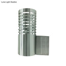 GobekUsa Modern Chrome LED Wall Lamp with Hollow Design and Warm/White Light