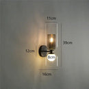 GobekUsa Double Headed LED Wall Lamp Up/Down Lighting for Hotel Cafe Store.