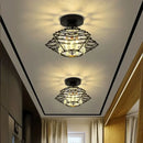 GobekUsa Crystal Ceiling Chandelier: Modern Industrial LED Indoor Lighting Fixture
