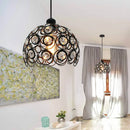 GobekUsa Crystal K9 Pendant Lamp: Modern Industrial Lighting for Bedroom and Kitchen
