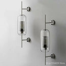 GobekUsa Glass Industrial Wall Lights for Living Room Bedroom Dining Room