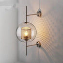 GobekUsa Glass Industrial Wall Lights for Living Room Bedroom Dining Room