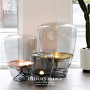 GobekUsa Glass Balloons Floor Lamp | Industrial Standing Lamp for Bedroom & Living Room