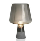 GobekUsa Leimu Cement Table Lamp - Modern Industrial Glass Desk Light