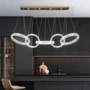 GobekUsa Crystal Chandelier Pendant Light for Living Room Dining Room Ceiling Lighting