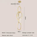 GobekUsa Gold LED Wall Sconce Dimmable Lighting Fixture Polished Steel Modern Luminarias
