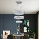 GobekUsa Crystal LED Chandelier: Modern Pendant Light for Luxury Home Decor and Living Room