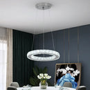 GobekUsa Crystal LED Chandelier: Modern Pendant Light for Luxury Home Decor and Living Room