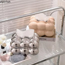 GobekUsa Cotton Candy Ceramic Tissue Box - Modern Decor
